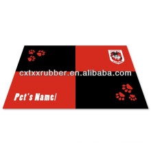 Borracha custom print dog dinner placemats